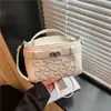 Bolso de Mano Nuevo Estilo Verano 2026 con Lindo Patrón de Corazón Bolsa Cuadrada Pequeña Bolso Cruzado Bolso Femenino de Moda Bolso de Mujer al por Mayor