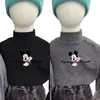 Camiseta de Manga Longa Infantil Outono/Inverno De Rong Camada Base para Meninos e Meninas, Novo Estilo Camiseta de Manga Longa com Gola Meia Alta, Top Quente para Bebê