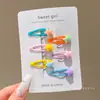 Pinzas para el Cabello de Niñas 2026 Nuevo Estilo Flequillo Lateral Mechas Pinzas Bb Pinzas para el Flequillo de Bebé Que No Dañan el Cabello Accesorios para el Cabello