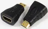 Adaptador de Teléfono HDMI Macho a Hembra con Carcasa de Aluminio Convertidor HDMI Extensión USB 3.0 Hembra a Hembra para Consolas de Juegos