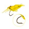 Cebo Gamba Resplandor Nocturno 4cm Camarón Pequeño Simulado Señuelo Blando Camarón con Aroma a Camarón de Hierba para Pesca de Lubina y Lucio Venta al Por Mayor Transfronteriza
