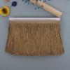 48 colores de fábrica al por mayor fila de borlas de poliéster encaje de flecos alfombra color cortina textil para el hogar accesorios de ropa procesamiento al por mayor