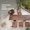 Nogueira Preta Americana do Norte e do Sul Tábua Inteira Madeira Maciça Placa Grande Mesa de Chá Novo Estilo Chinês Sala de Estar Mesa de Escritório Mesa de Café Mesa de Jantar para Casa