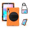 Para Samsung Tab S6 T860 Rey Pirata soporte para PC funda protectora de silicona T860 correa de mano funda plana