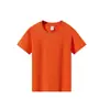 Camiseta Infantil de Manga Curta 2025 Verão Gola Redonda Manga Meia Publicitária Camisa Cultural Uniforme de Turma Grupo Logo Estampado Novo Estilo de Verão
