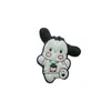 Pochacco Pacha Perro Charms para Zapatos Lindos Dibujos Animados Zuecos Hebilla de Zapato Accesorios Pvc Caucho Suave Decoraciones para Zapatos