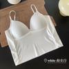 Camisola con Almohadillas para Mujer para Usar Afuera y Adentro, Top Tubo Envolvente para Pecho para Chicas Estudiantes, Lencería Todo en Uno Ajustada y con Espalda Hermosa