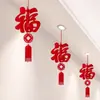 Adornos Colgantes de Año Nuevo al por Mayor Decoración Año del Caballo 2026 Colgantes Festivos Propicios Fabricante Incluye Ganchos Pequeñas Decoraciones Rojas para el Festival de Primavera