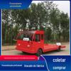 Fornecimento direto da fábrica elétrica de quatro rodas caminhão plana bateria carro de transporte de alta potência bateria logística manuseio veículo de volume de negócios