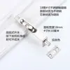 Pestillo Oculto de Acero Inoxidable 45681012 pulgadas Longitud Extendida 1m Sistema de Cerradura de Puerta Antirrobo para Puerta Doble