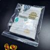 Saco Ziplock Transparente de PEBD Personalizado Logotipo Impresso Linguagem de Aviso de Asfixia Toalhas Produtos Infantis Saco Selado Saco Osso