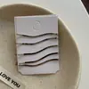 Grampo de Cabelo Metálico Versátil para Uso Diário, Presilha Bobby Pin, Clipe para Franja Lateral Ondulada, Grampo para Testa, Acessório de Cabelo para Mulheres