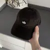 Gorra de Algodón Puro Personalizada con Letra A de Alta Calidad con Bordado Original, Gorra de Béisbol para Hombres y Mujeres, Gorra de Pico Ancho Estilo Coreano para Primavera y Verano