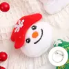 Broche de Natal Novo Outono e Inverno Boneco de Neve Pelúcia Alce Desenho Animado Japonês Pingente DIY Bolsa Fofa Animal Joia
