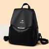 Transfronterizo 2024 Nueva Moda Mochila para Mujer Mochila de Cuero Suave Simple para Viajes Diarios Ligera Gran Capacidad Mochila Escolar para Estudiante