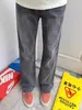 Calça Jeans Reta Vintage para Homens, Novo Estilo Hong Kong Primavera e Outono, Calças que Alongam as Pernas, Estilo Vibe High Street Americano, Calças Flare para Homens