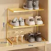 Zapatero ahorra espacio, herramienta mágica para guardar zapatos, estante, zapatero, panel divisor incorporado, estante de almacenamiento multicapa funcional