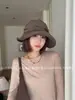 26 Chapéus de Algodão e Linho Estilo Japonês para Mulheres, Chapéus Finos Respiráveis de Verão com Proteção Solar Que Fazem o Rosto Parecer Menor, Chapéus Bucket Versáteis e Modernos