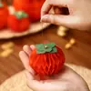 Enfeite de Caqui do Festival do Meio do Outono, Decoração Pequena Pendente de Origami, Decoração Festiva do Festival da Primavera, Pingente de Caqui, Enfeite Pendente Criativo para Bonsai
