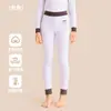 Pantalones Cálidos de Otoño e Invierno para Niños Pantalones Gruesos de Otoño para Niños Pantalones Base Cepillados para Niños Medianos y Grandes Ropa Interior para Niñas Pantalones de Algodón y Lana