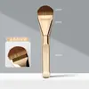 Pincel para Base em Formato de Língua, Pincel para Máscara, Pincel de Maquiagem Sem Marcas, Pincel Facial Ultrafino e Alargado, Ferramenta de Pincel para Base Especial de Maquiador