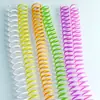 Espiral de Plástico de Bucle Único para Encuadernación de Una Sola Línea Anillo de Goma Espiral de Serpiente Accesorios para Cuaderno A4 Planificador