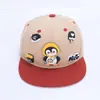 Lindo Sombrero de Pingüino Pequeño para Niños Sombrero de Béisbol de Dibujos Animados de Comercio Exterior para Bebés Sombrero Nuevo de Ala Plana Hip-Hop para Niños de Primavera y Otoño