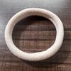 Anillo de toalla sin costuras, cuerda para la cabeza, anillo para el cabello, banda de goma para el cabello para mujer, alta elasticidad, duradera, Internet coreano, rojo, directo de fábrica, cuerda para el cabello