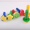 Herramientas de Pintura DIY para Niños Graffiti Pincel de Esponja Palo de Mano de Plástico Materiales de Arte Creativos Hechos a Mano para Jardín de Niños