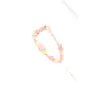 Nueva Cadena para Teléfono Rosa Flor de Cerezo Cordón para Teléfono con Cuentas Accesorio para Funda de Teléfono Colgante Anticaída Antiperdida para Mujeres Tamaño Mini