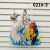 Bolsa de Compras Dobrável Logo Personalizado Conveniente Portátil Ecológica Bolsa de Mão Tecido Oxford Bolsa de Ombro Bolsa de Armazenamento Bolsa de Compras