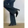 Primeiro Encontro Jifangtou Botas Curtas Francesas Salto Alto Feminino 2026 Nova Primavera e Outono Salto Grosso Botas Martin Botas Elásticas Emagrecedoras