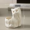 Nuevo Cenicero Flotante de Gato Fantasma Cenicero de Cerámica Adornos de Halloween para Mesa de Café en Casa Cenicero Anti-Ceniza Volante