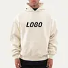 Exportar a Europa y América Sudadera con capucha cálida de peso pesado para hombre de 350G Soporte para personalización de LOGOTIPO bordado