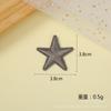 Pegatinas de tela con forma de estrella de cinco puntas, suministro transfronterizo, pegatinas bordadas, accesorios de ropa multicolor, ropa de entrenamiento militar, decoración de sombreros, venta al por mayor