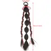Cinta para Peluca Coleta Accesorios para el Cabello Trenza de Peluca Banda para el Cabello Trenzada Accesorios para el Cabello Coleta Trenzada Volumen de Coleta Estilo Chino