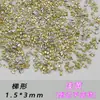 5A Amarillo Claro Biselados Fondo Plano Zirconia Mini Diamantes Adornos, Lote Completo Brillantes Ojo de Caballo Uñas Portátiles DIY Arte de Uñas Diamantes