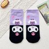 Calcetines Cortos de Algodón Peinado Transfronterizos Primavera y Otoño Estilo Japonés Dibujos Animados para Niña Calcetines de Estudiante Calcetines de Barco Algodón Puro Lindos Calcetines Rectos