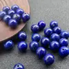 7A Lapislázuli Natural Cuentas Redondas Cuentas Sueltas Cuentas Espaciadoras Pulsera DIY Producto Semi-Terminado Estrella y Luna Bodhi Accesorios