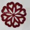 Nuevo Posavasos/Mantel Individual de Fieltro Absorbente Aislante con Corte Personalizable para Logo Posavasos de Fieltro Posavasos No Tejido