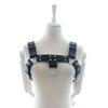 Tienda de fábrica, juguetes sexuales, juguetes alternativos, corsé de cuero para el pecho para hombres, ropa interior de cuero, ropa de rendimiento, bondage en paquete