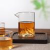 Juego de Coladores de Té Resistente al Calor Jarra para Servir Té Mar de Té Vidrio Montaña Oculta Taza de Feria Japonesa Taza para Servir Hojas de Té Tetera de Té Kung Fu