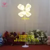 Accesorios de Boda Estilo Chino Arte de Hierro Flor de Peonía Brillante Luces de Camino Pasarela Escenario Fondo Decoración Arreglo