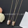 Nueva colección de collares marca D/marca Dior, disponible exclusivamente para comercio electrónico transfronterizo, productos nuevos con etiquetas originales, collar de nariz de cerdo CD al por mayor