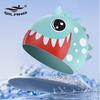 Gorro de Natación para Niños Impermeable Cabeza Silicona Dibujos Animados Niñas Bebé Profesional Pelo Largo Protector de Oídos Gorro de Natación Talla Extra