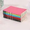 Venta al por mayor de fábrica oficina estudiante papelería inserto bolígrafo clip para cuaderno bolígrafo bloc de notas de tapa blanda cuero
