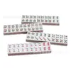 Estoque de fábrica de dados acrílicos, cartas e réguas de Mahjong Americano; azulejos de acrílico para mahjong de geléia interno e externo