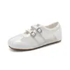 Zapatos Planos Estilo Ballet Mary Jane para Mujer, Verano 2026 Nuevos Zapatillas Casuales de Malla Transpirable Ligeras con Velcro