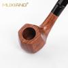 Acessórios para Fumar Cachimbo de Madeira Woody Venda Quente Transfronteiriça Elemento Filtrante de 9mm Modelo de Borda Hexagonal Cachimbo de Jacarandá Cachimbo de Madeira Maciça