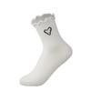 Calcetines de Otoño e Invierno para Mujer, Calcetines de Media Pantorrilla con Volantes, Calcetines Largos Lindos Japoneses, Tk Transfronterizo de Temu